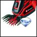 EINHELL 3410310 - FORBICI/SIEPI X ERBA/ARBUSTI GE-CG 18/100