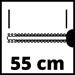 EINHELL 3410642 - Tagliasiepi a batteria GE-CH 1846 Li Solo