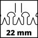 Einhell 3410930 Tagliasiepi GE-CH 18/60 / 60 cm