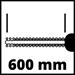 Einhell 3410930 Tagliasiepi GE-CH 18/60 / 60 cm