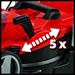 EINHELL 3413266 - TAGLIAERBA GE-CM 18/33 LI-SOLO