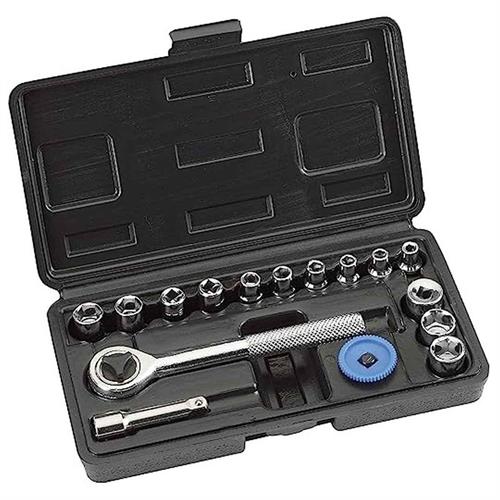 PROMO EINHELL 49371990 - Set bussole 1/4' - 16 pezzi