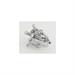 Estrattore a 3 braccia cromato
