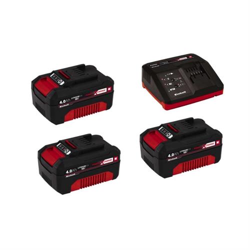 SUPER PROMO EINHELL 3 POWER X-CHANGE 18V- 4.0H + CARICATORE