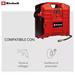 EINHELL 4020440 Compressore portatile a batteria TE-AC 36/8