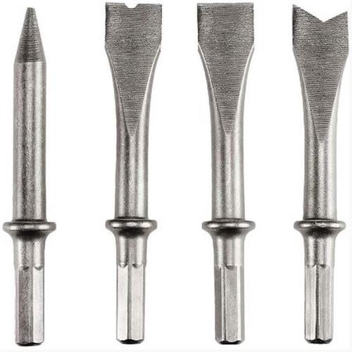 EINHELL SET 4 SCALPELLI ACCESSORI X SCALPELLO PNEUMATICO