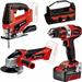 EINHELL 4257241 - Kit elettroutensili a batteria TE-TK 18/3