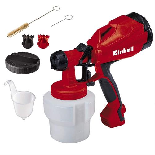 Einhell 4260010 Pistola a spruzzo elettrica compatta, Rosso