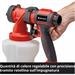 EINHELL 4260040 - Pistola a spruzzo a batteria TE-SY 18/90