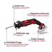 EINHELL 4326315 - Gattuccio a batteria TE-AP 18/13 Li - Solo