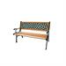 PANCA ROMBO 125x74x52 cm