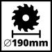Einhell 4331005 - Sega circolare TE-CS 190/1