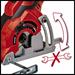 Einhell 4331030 - Mini sega circolare portatile TC-CS 89