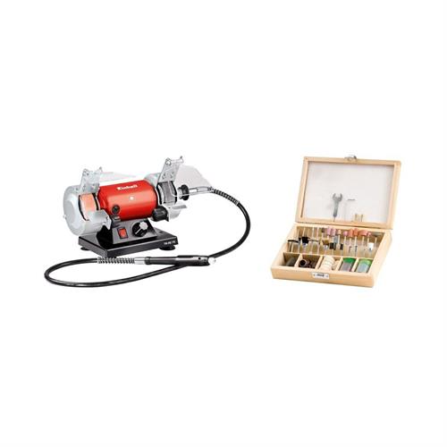 Smerigliatrice da banco con stelo TH-XG 75 KIT - Einhell