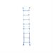 SCALA EVEREST 4+4 TELESCOPICA ALLUMINIO