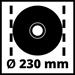 PROMO EINHELL 4430870 - SMERIGLIATRICE ANGOLARE TE-AG 230