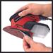 EINHELL 4460560 - Levigatrice orbitale palmare TE-OS 1320