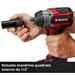 EINHELL 4510065 AVVITATORE A IMPULSI A BATTERIA TP-CW 18/750