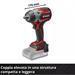 EINHELL 4510065 AVVITATORE A IMPULSI A BATTERIA TP-CW 18/750