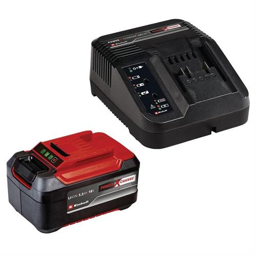 SUPER PROMO EINHELL POWER-X-CHANGE 18V 5,2AH STARTER KIT