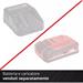 EINHELL Trapano avvitatore percussione batteria TP-CD 18/80