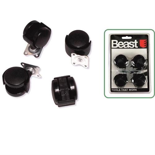BEAST 598150 - SET DI RUOTE 40MM PP (4 PEZZI)