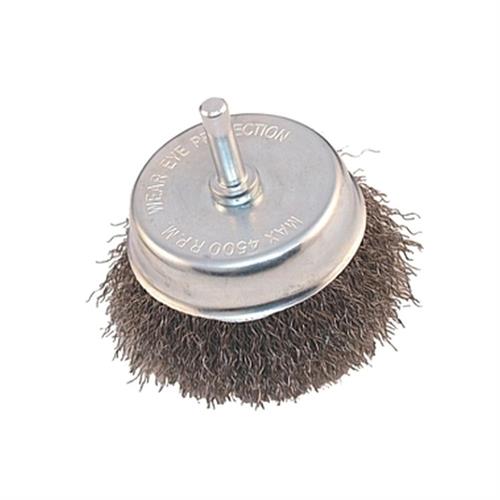 BEAST741010 SPAZZOLA CIRC.METALL. PIVOT 6MM STRAIGHTCUP 50mm