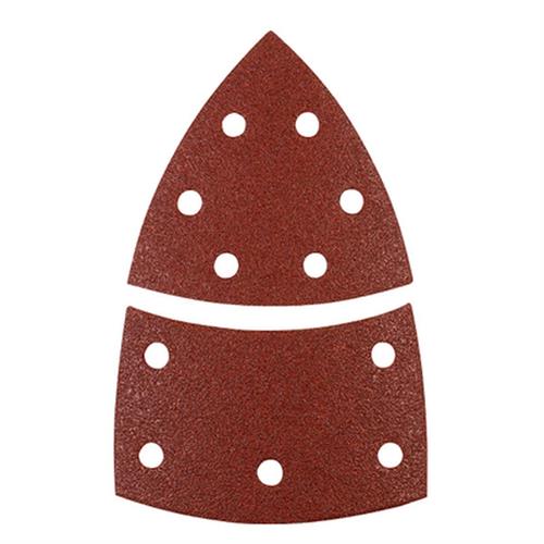 EINHELL TRIANGOLO ABRASIVO FORATO 100x150MM GR.40 5 PEZZI
