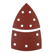 EINHELL/KWB 49496112 - SET 5 PEZZI TRIANGOLO ABRASIVO FORATO