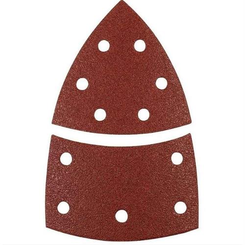 EINHELL SET TRIANGOLI ABRASIVI FORATI 100x150MM 12 PEZZI
