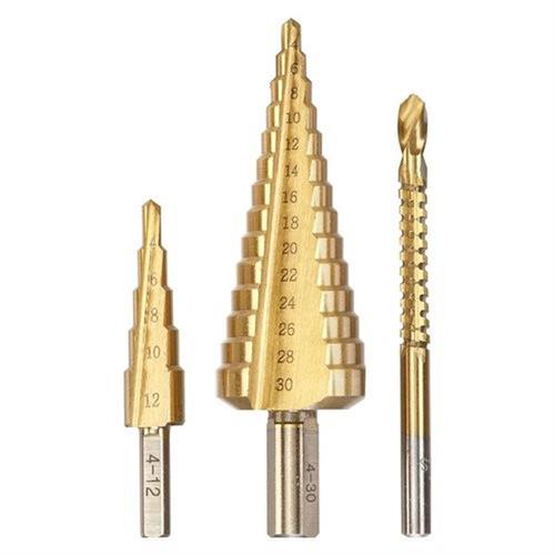 EINHELL/KWB 49525890 - SET DI 3 PUNTE A GRADINO E LIMA