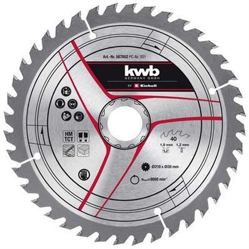 EINHELL/KWB 49587852 - LAMA X SEGA CIRCOLARE DIAM.210x30MM -
