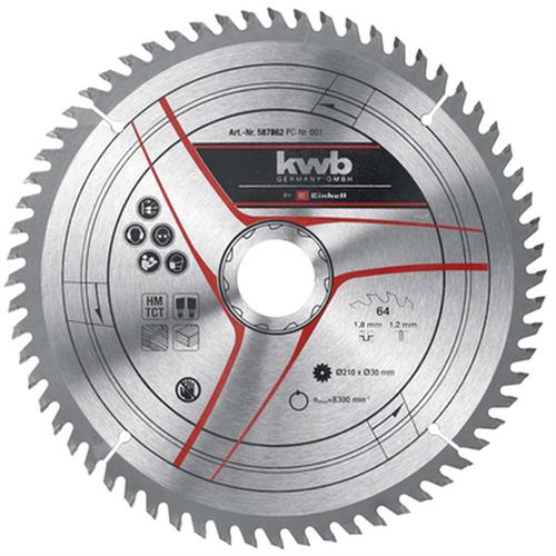 PROMO KWB 49587862 - LAMA X SEGA CIRCOLARE DIAM. 210x30MM -