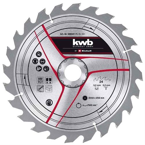 EINHELL/KWB 49589341 - Lama in metallo per sega circolare D.