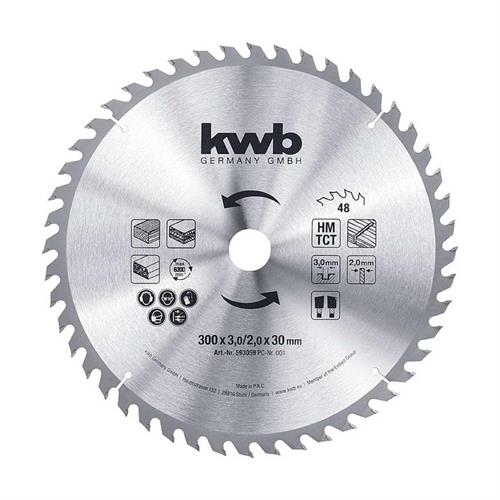 KWB 49593059 - LAMA PER SEGA CIRCOLARE DIAM. 300x30 MM - 48
