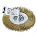 EINHELL 49609313 - Spazzola a disco, filo di ottone, ondulat
