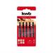 EINHELL/KWB 49626080 - SET 5 LAME PER SEGHETTO ALTERNATIVO