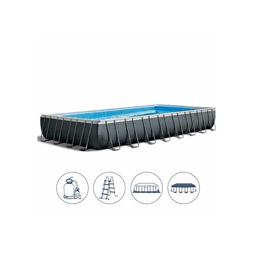 INTEX 26374 - PISCINA ULTRA FRAME RETTANGOLARE XTR 975x488x1
