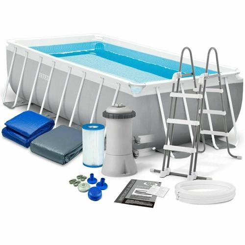 INTEX 26792 - PISCINA PRISMA METAL FRAME 488X244X107CM