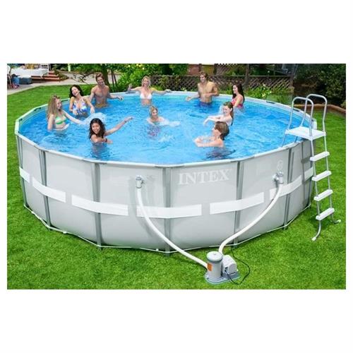 INTEX 28324 PISCINA ULTRA FRAME ROTONDA CM 488X122