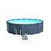 INTEX 28382 PISCINA GRAPHITE CM 478X124 - POMPA