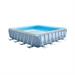 INTEX 28764 - Piscina 'Prisma Metal Frame' quadrata 427x427x