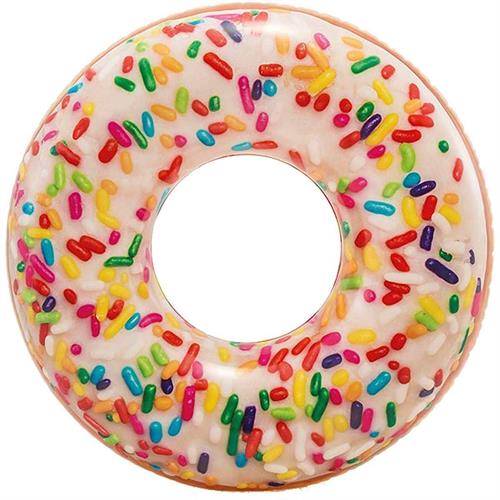 INTEX 56263 - SALVAGENTE DONUT CON ZUCCHERINI COLORATI CM99X