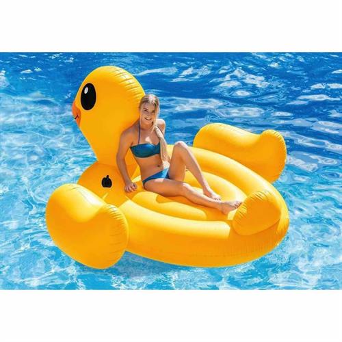 Intex 56286 - Isola Grande Papera, Giallo, 221 x 221 x 122 c