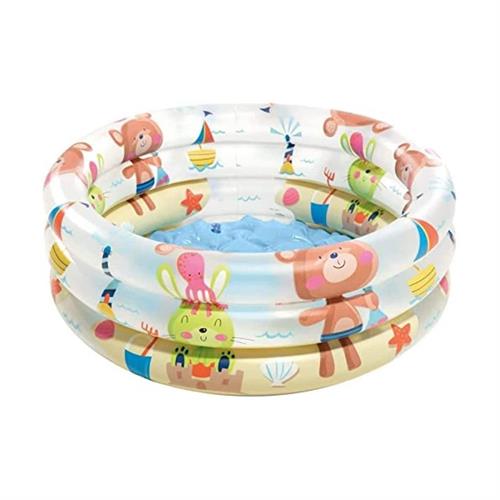 INTEX 57106 - PISCINA BABY POOL 3 ANELLI 61X22CM