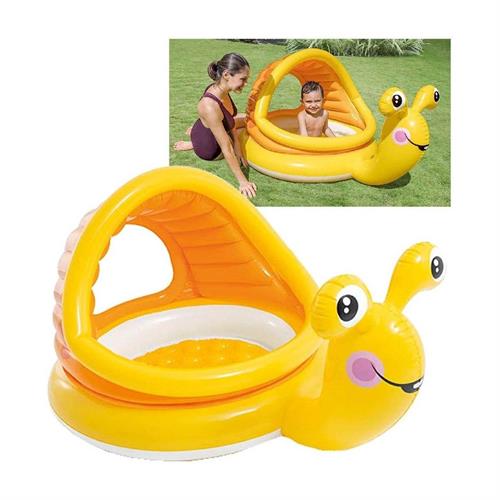 INTEX 57124 PISCINA BABY LUMACA PARASOLE 145X102X74