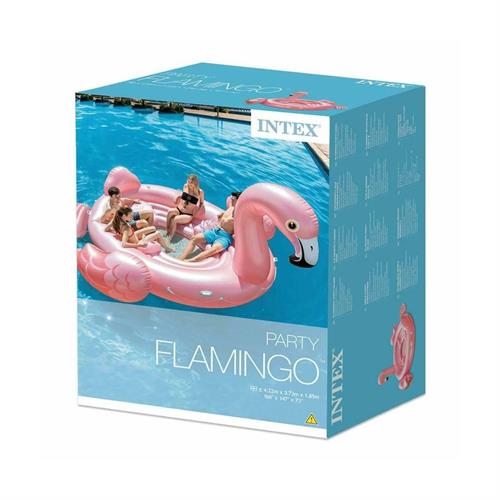 ISOLA PARTY FENICOTTERO 422X373X185 CM INTEX 57267