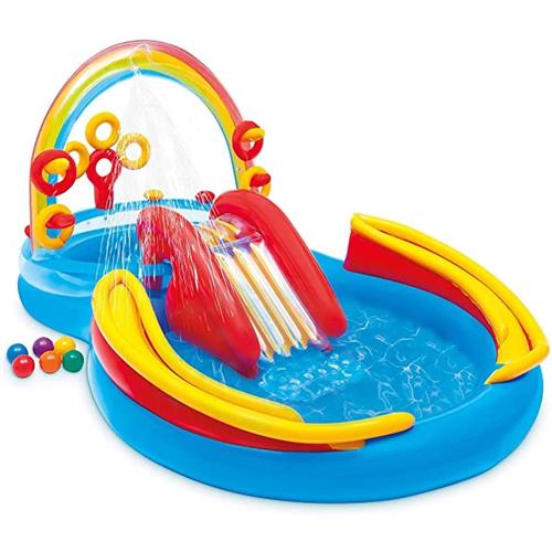 INTEX 57453 - PLAYGROUND ARCOBALENO CM297X193X135