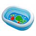 INTEX 57482 - PISCINA BABY OVALE TRASPARENTE CM163X107X46