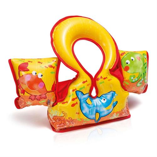 INTEX 58673 - SET GIUBBINO E BRACCIOLI CM 66X44